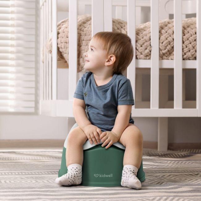 Olita pentru copii cu insertie detasabila kidwell nilo - green edeedinocnnil05a0
