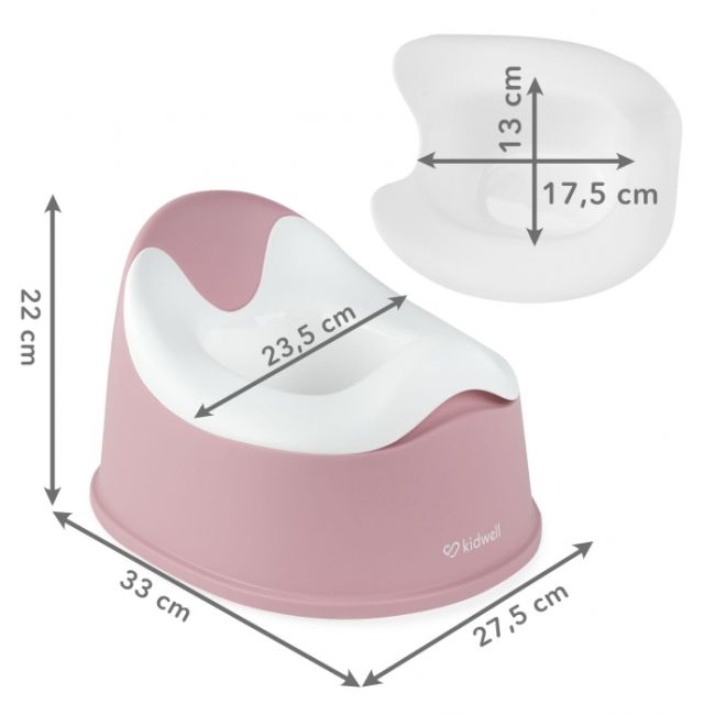 Olita pentru copii cu insertie detasabila kidwell nilo - pink edeedinocnnil03a0