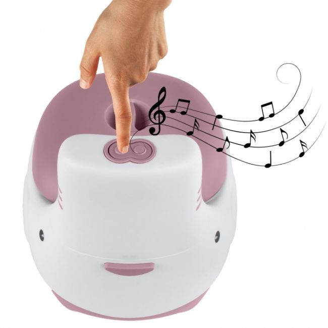 Olita pentru copii cu sunete si insertie detasabila kidwell fino - pink edeedinocnfin03a0
