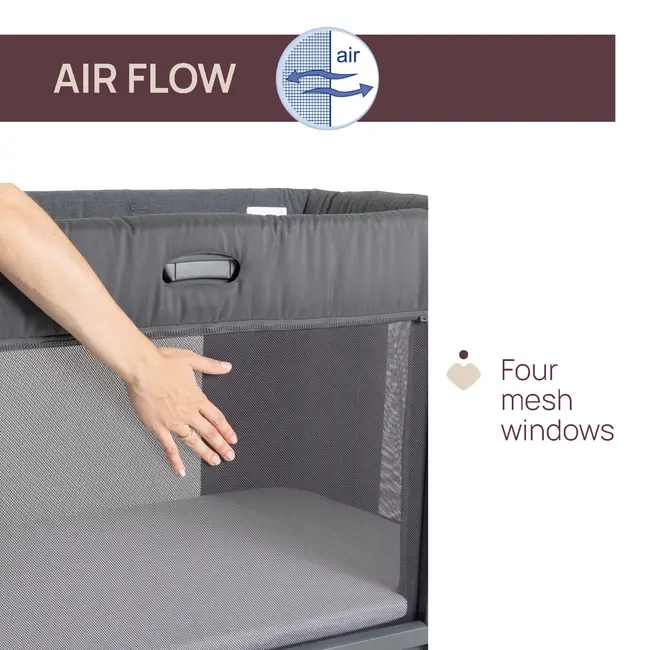 Patut atasabil Chicco Next 2 Me Forever, 3 in 1, Rice (Gri), 0luni+ CHC79650-8_RICE