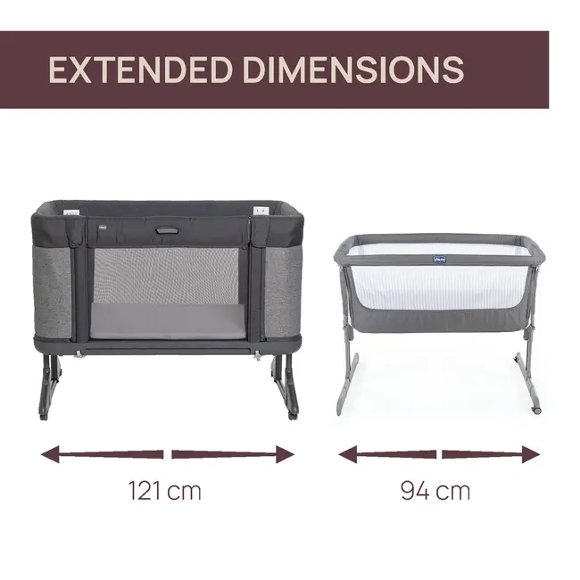 Patut atasabil Chicco Next 2 Me Forever, 3 in 1, Rice (Gri), 0luni+ CHC79650-8_RICE