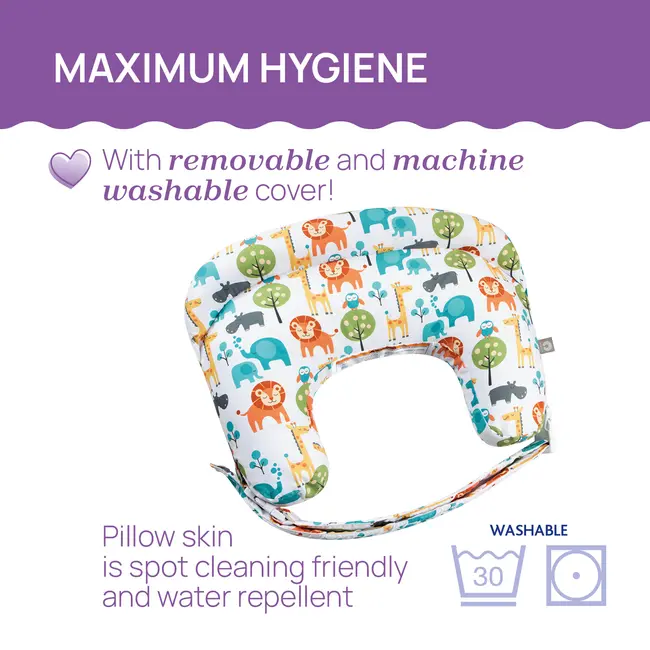 Perna alaptare Chicco Boppy Deluxe, Wild Flowers, 0luni+ CHC7991283-8_NA