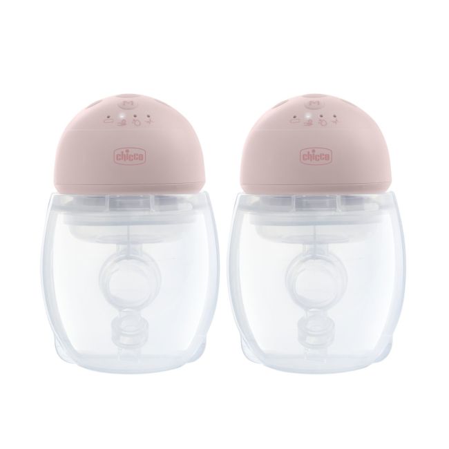 Pompa de san electrica Chicco dubla portabila, hands free, 0luni+ CHC0919970-7