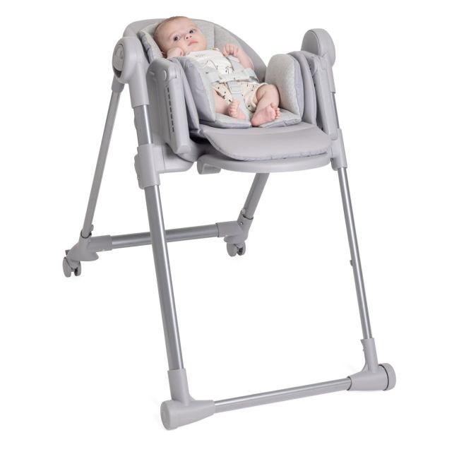 Scaun de masa Chicco Polly Armonia Steel, 0luni+ CHC8714005-8
