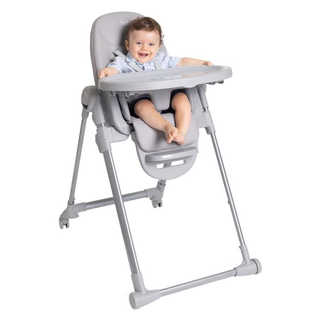 Scaun de masa Chicco Polly Armonia Steel, 0luni+ CHC8714005-8