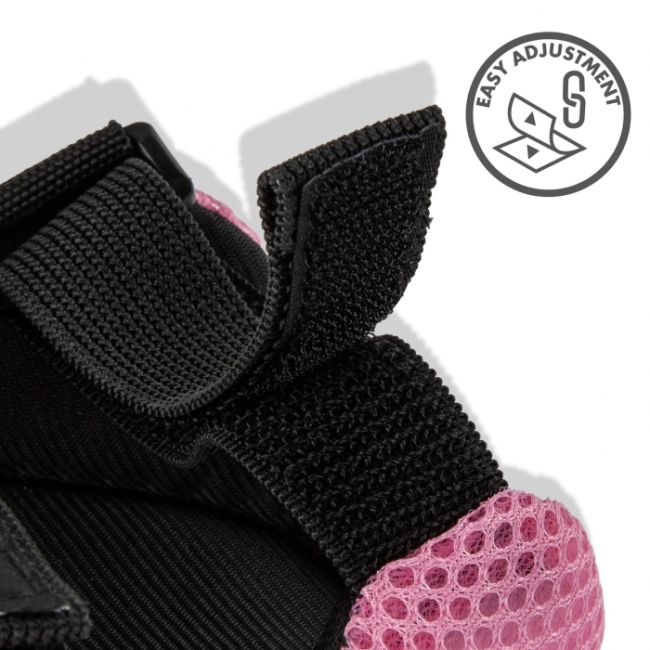 Set de protectie pentru copii, cotiere si genunchiere, marimea s, kidwell trix - pink edeedizeoctri02a1