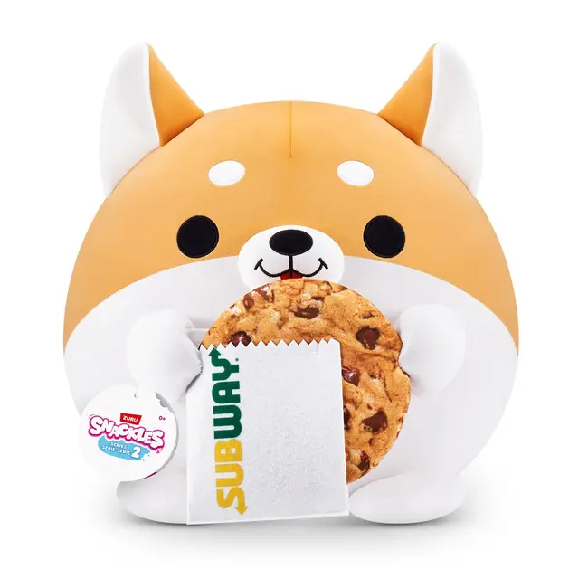 Snackles - Jucarie de plus colectibila, 35 cm, Corgi&Subway (SHAUN) BKF77573V-S2W2