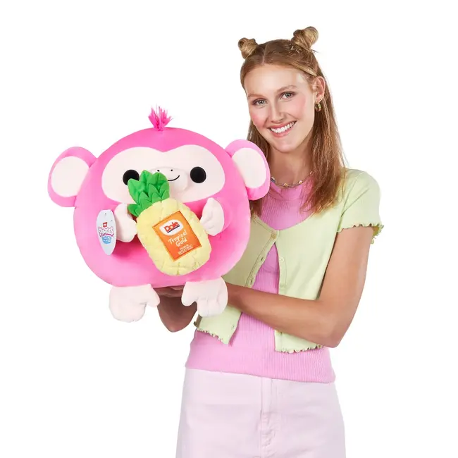 Snackles - Jucarie de plus colectibila, 35 cm, Monkey&Dole (OLI) BKF77573Z-S2W2