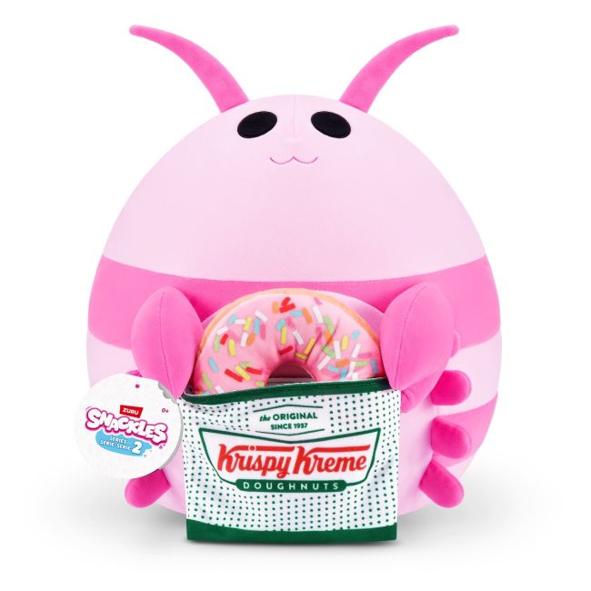 Snackles - Jucarie de plus colectibila, 35 cm, Shrimp&Krispy Kreme (LILY) BKF77573B1-S2W2