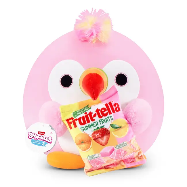Snackles - Jucarie de plus colectibila, 35 cm, Tucan&Fruit-tella (SALLY) BKF77573P-S2W2