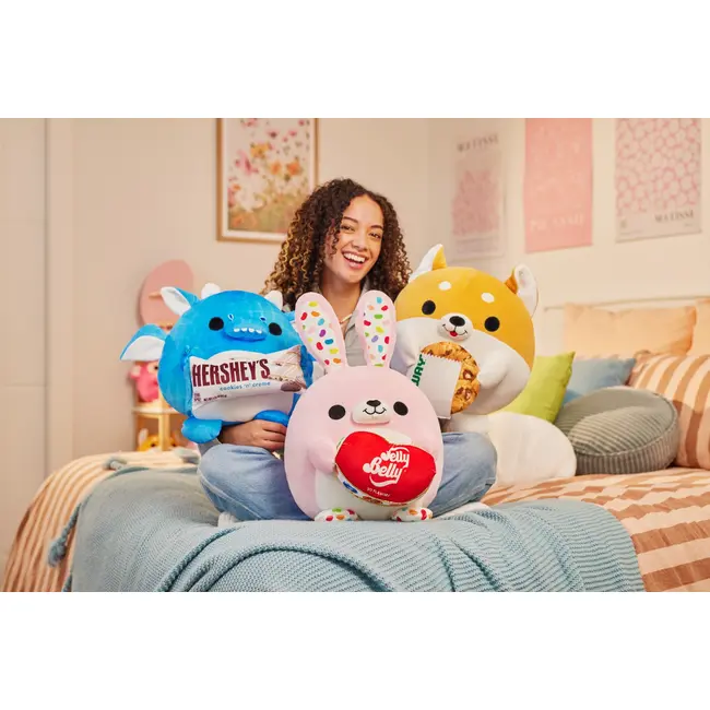 Snackles - Jucarie de plus colectibila, 35 cm, Unicorn&Basink-Robbin (MARTY) BKF77573W-S2W2