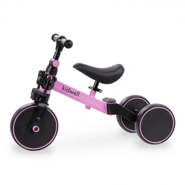 Tricicleta cu pedale 3 in 1 kidwell pico pink rose edeedirotrpic03a0