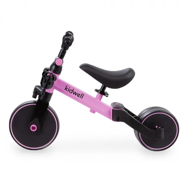 Tricicleta cu pedale 3 in 1 kidwell pico pink rose edeedirotrpic03a0
