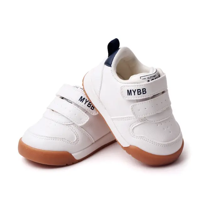 Adidasi albi cu negru - my fashion mdsmy22-14-3-sa52