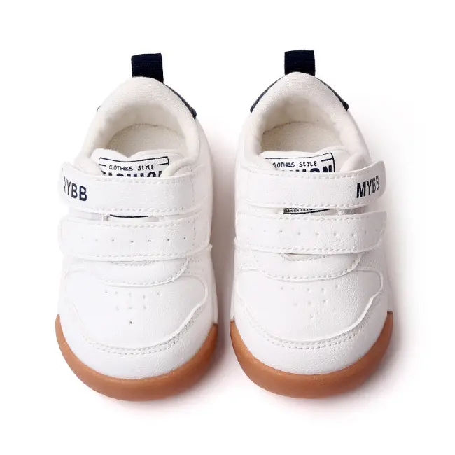 Adidasi albi cu negru - my fashion mdsmy22-14-3-sa52