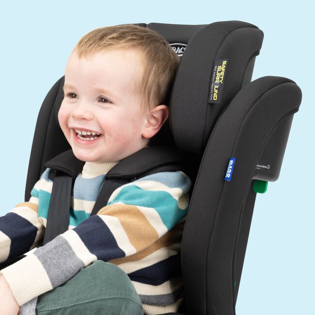 Graco - scaun auto eldura midnight, 76-150 cm, certificat r129 bbbgc2216aamdn000