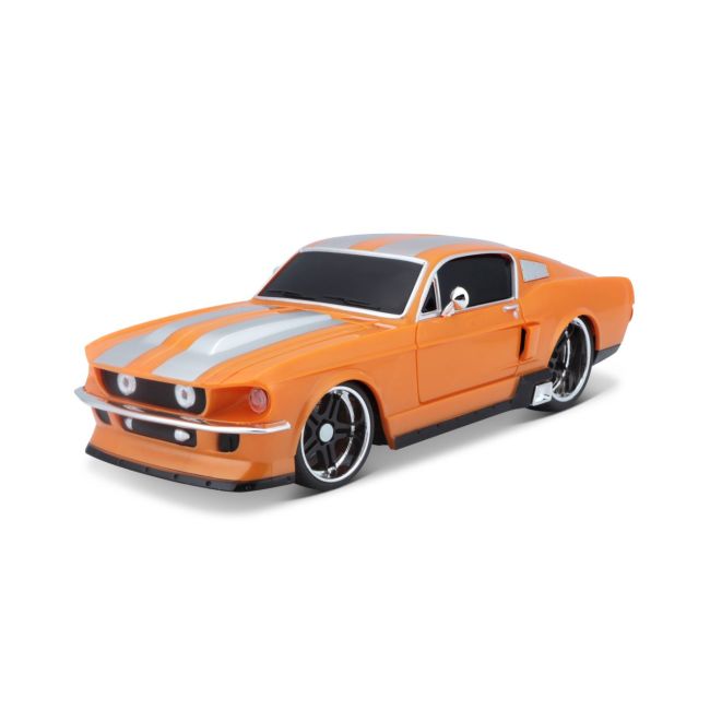 MAISTO MASINUTA CU TELECOMANDA 2.4GHz FORD MUSTANG GT 1967 SCARA 1 LA 24 VIVMST81520