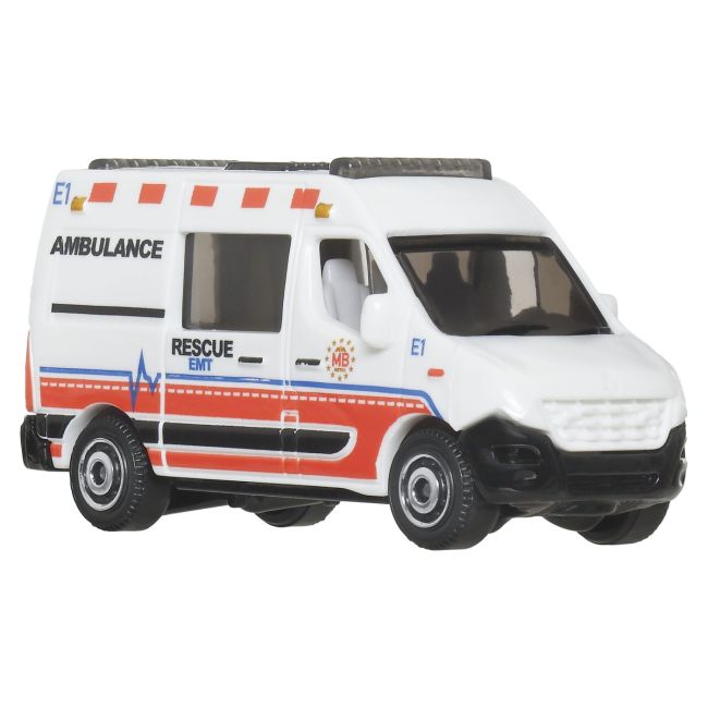 MATCHBOX SET 5 MASINUTE METALICE RESCUE EMT SCARA 1 LA 64 VIVMTC1817_JBX25