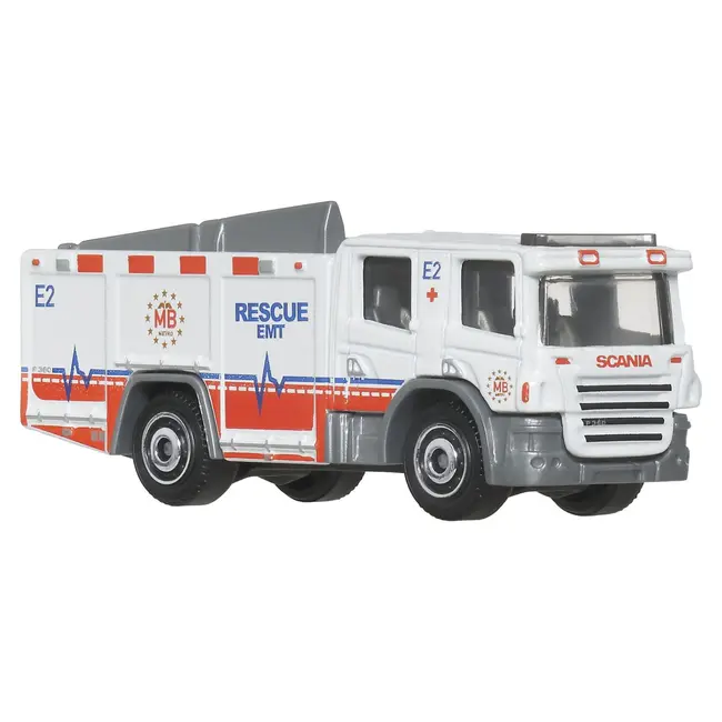 MATCHBOX SET 5 MASINUTE METALICE RESCUE EMT SCARA 1 LA 64 VIVMTC1817_JBX25