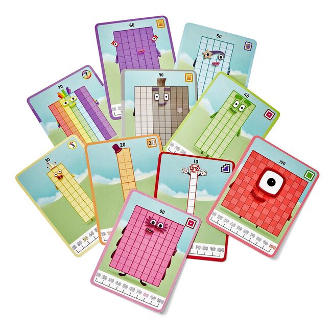 Mathlink®cubes numberblocks set activitati - eroii cu zero