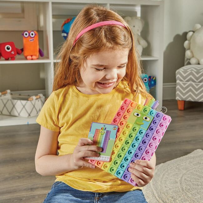 Mathlink®cubes numberblocks set activitati - eroii cu zero