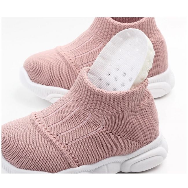 Mocasini tip adidas roz pudra mdsd2233-1-sa52