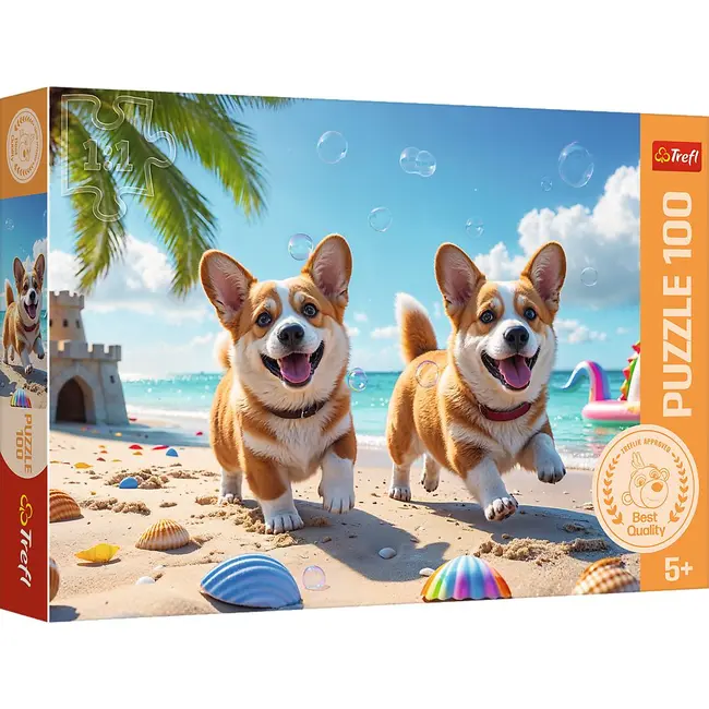 PUZZLE TREFL 100 CATEL CORGI VIV16536