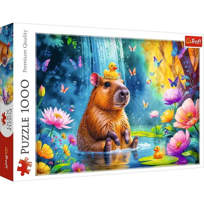 PUZZLE TREFL 1000 CAPYBARA VIV10949