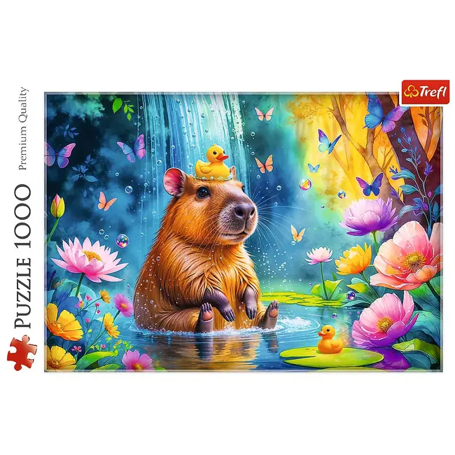 PUZZLE TREFL 1000 CAPYBARA VIV10949