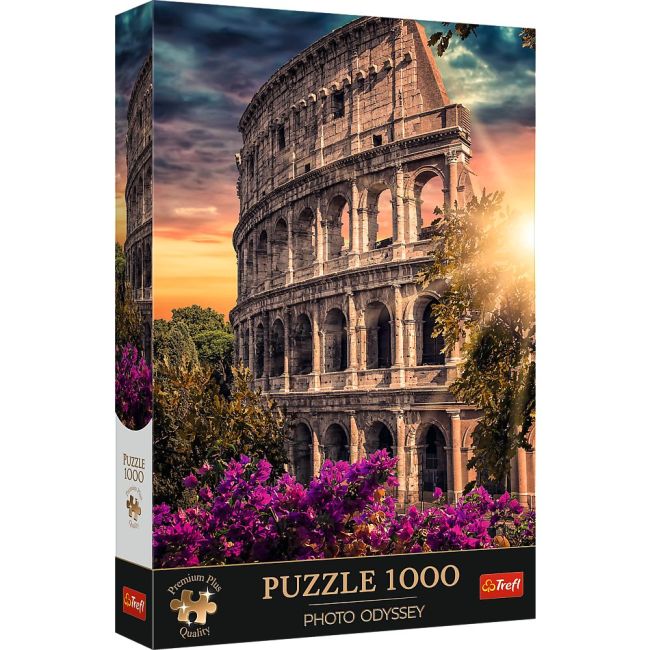 PUZZLE TREFL 1000 PREMIUM PLUS COLOSSEUM AMFITEATRUL DIN ROMA VIV10857