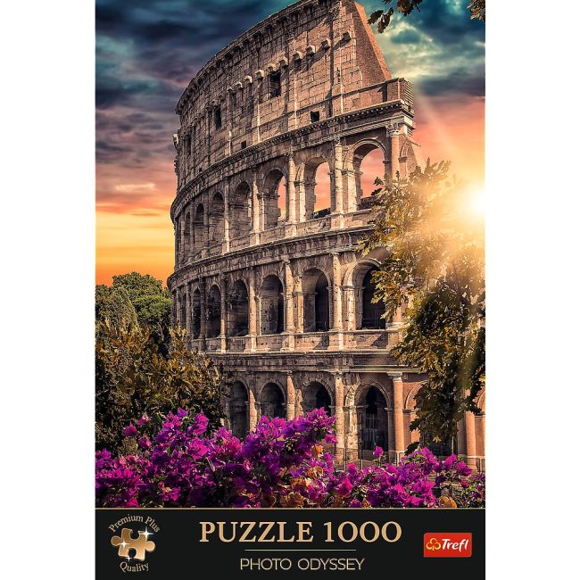 PUZZLE TREFL 1000 PREMIUM PLUS COLOSSEUM AMFITEATRUL DIN ROMA VIV10857