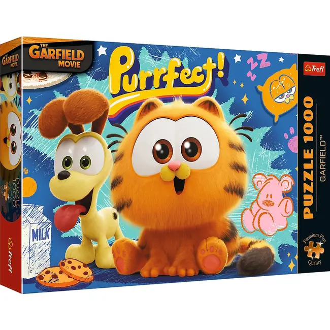 PUZZLE TREFL 1000 PREMIUM PLUS GARFIELD VIV12084
