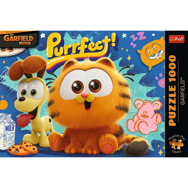 PUZZLE TREFL 1000 PREMIUM PLUS GARFIELD VIV12084