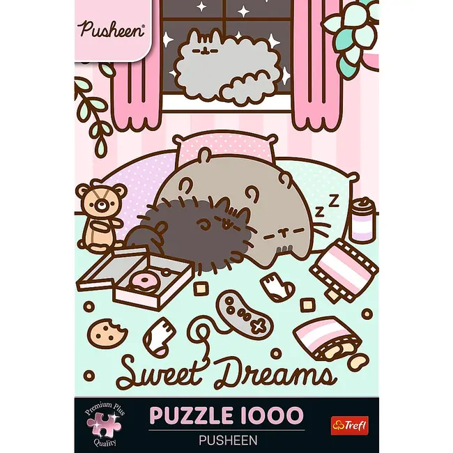 PUZZLE TREFL 1000 PREMIUM PLUS PUSHEEN VISE PLACUTE VIV12080