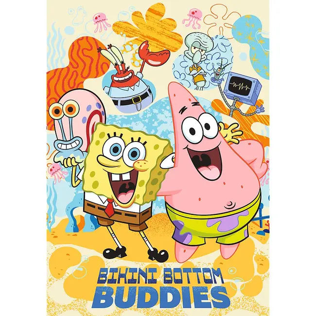 PUZZLE TREFL 1000 PREMIUM PLUS SPONGEBOB SQUAREPANTS VIV12081
