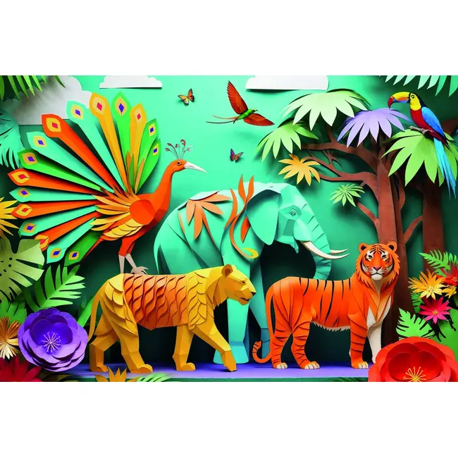 PUZZLE TREFL 160 JUNGLA VIV40051