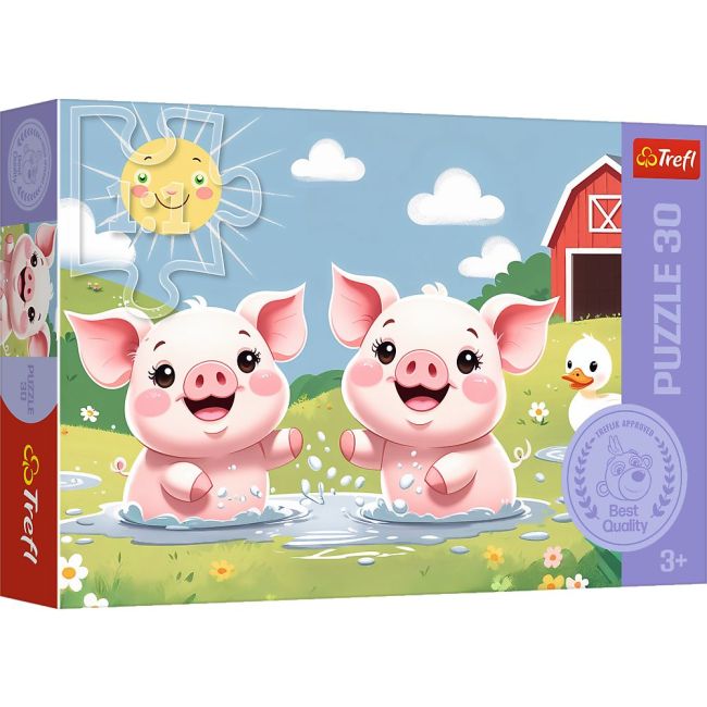 PUZZLE TREFL 30 VIATA FERICITA LA TARA VIV18334