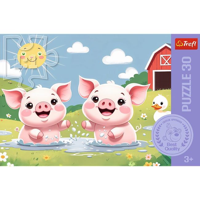 PUZZLE TREFL 30 VIATA FERICITA LA TARA VIV18334