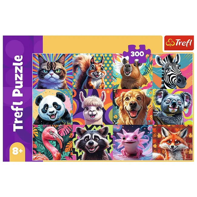 PUZZLE TREFL 300 PORTRETE AMUZANTE DE ANIMALE VIV23030