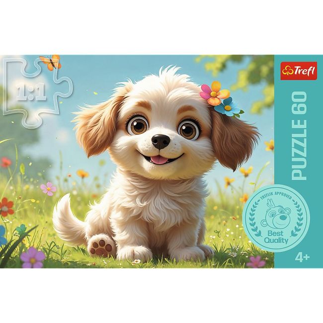 PUZZLE TREFL 60 FII UN CATELUS VIV17408