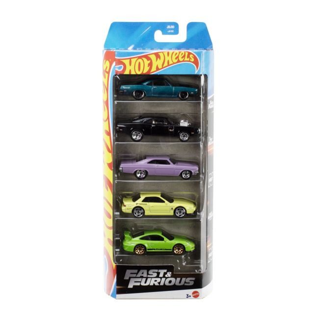 SET 5 MASINI HOT WHEELS FAST AND FURIOUS VIVMT1806_JBJ80