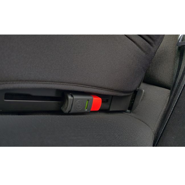Inaltator auto copii KidsCare FixiGo cu Isofix, 125-150cm, husa lavabila, Negru, omologat R129 i-Size SUPKC_Fixigo_negru