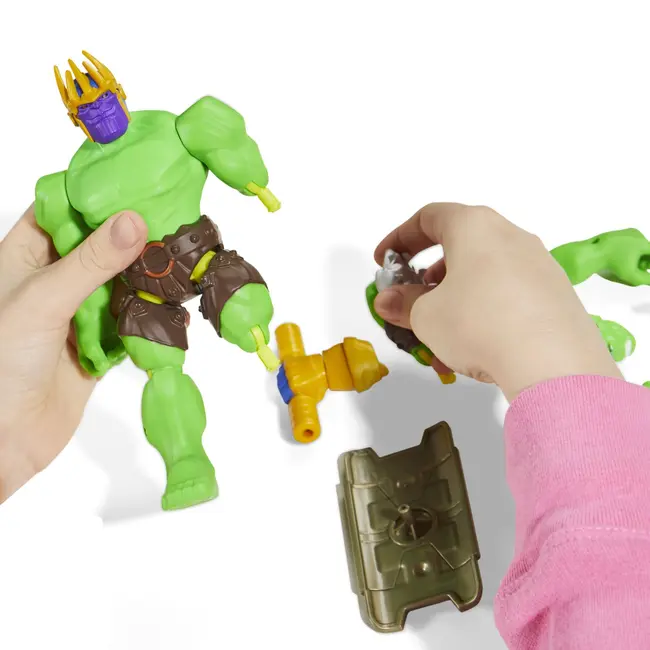 MARVEL AVENGERS MIX MASHERS SET FIGURINA HULK 12CM SI ACCESORII VIVF9266_F9270