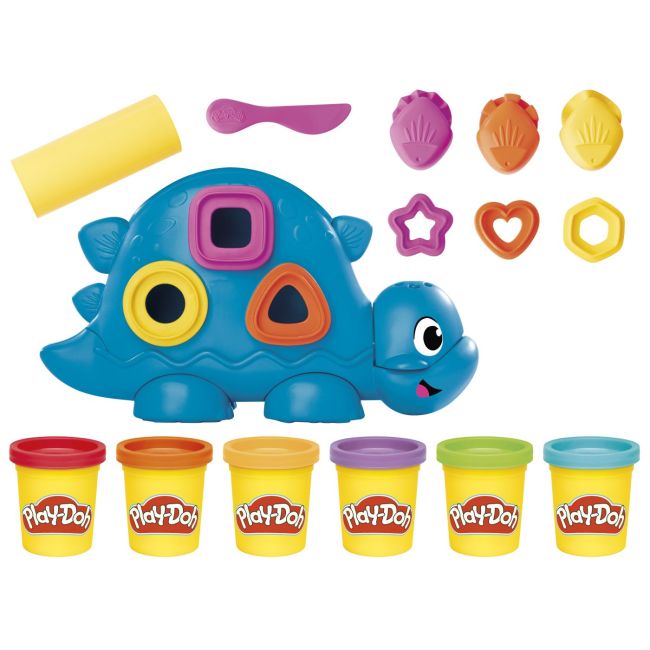 PLAY DOH JUCARIE CU ACTIVITATI DINOZAUR CU FORME SI CULORI VIVG0491