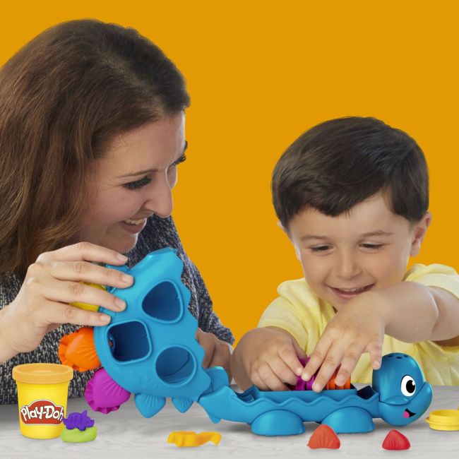 PLAY DOH JUCARIE CU ACTIVITATI DINOZAUR CU FORME SI CULORI VIVG0491