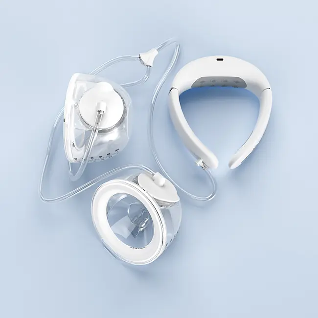 Pompa de san dubla, electrica si portabila Mamimo BP2401, hands free, cu 9 niveluri de aspiratie si 9 niveluri de masaj SUPMMM_BP2401