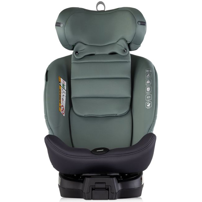 Scaun auto Chipolino Premium I-Size 40-150 cm cu sistem Isofix basil HUBSTKPR02504BA