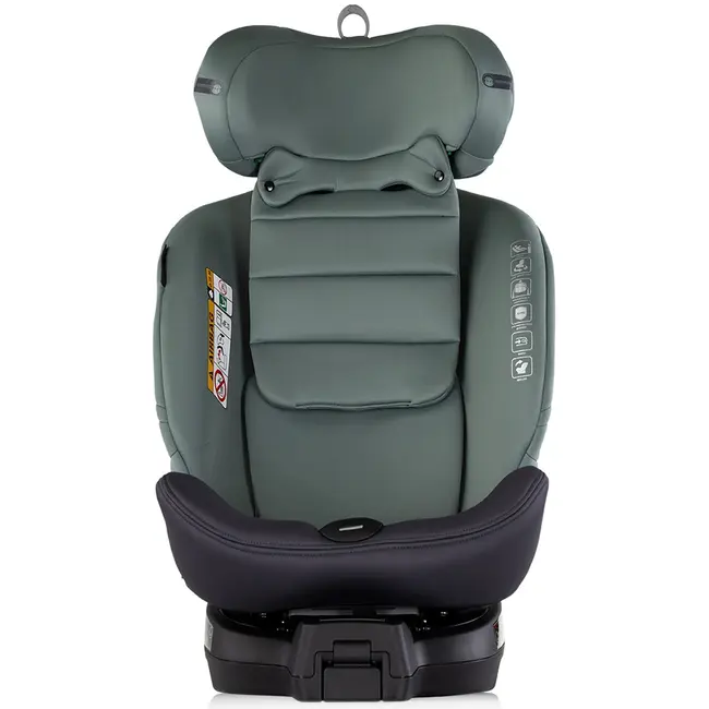Scaun auto Chipolino Premium I-Size 40-150 cm cu sistem Isofix basil HUBSTKPR02504BA