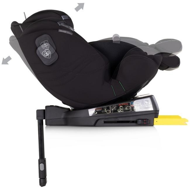 Scaun auto Chipolino Premium I-Size 40-150 cm cu sistem Isofix blackberry HUBSTKPR02501BB