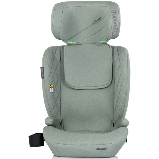 Scaun auto Chipolino Tycoon Iso I-Size 76-150 cm cu sistem Isofix basil HUBSTKTYCIS254BA